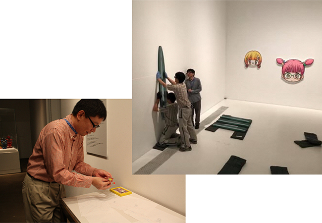 美術作品が集まる場所