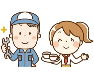 配管とレストランのおしごと