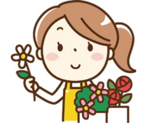 お花屋のおしごと