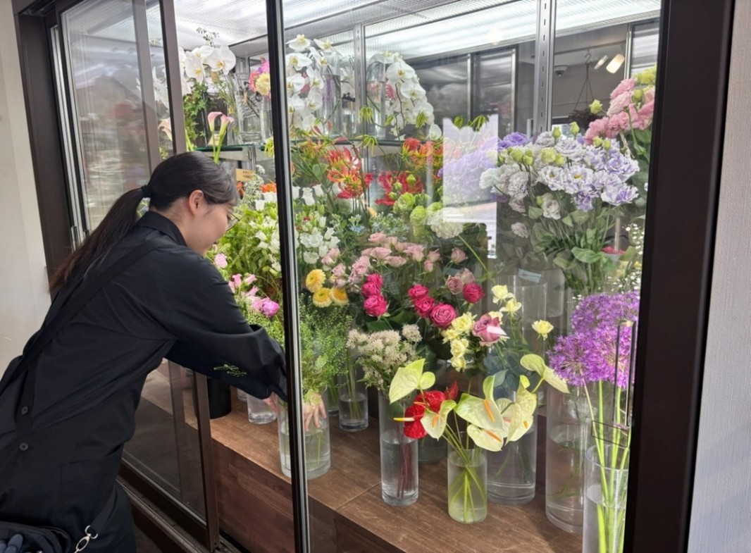 お花の管理