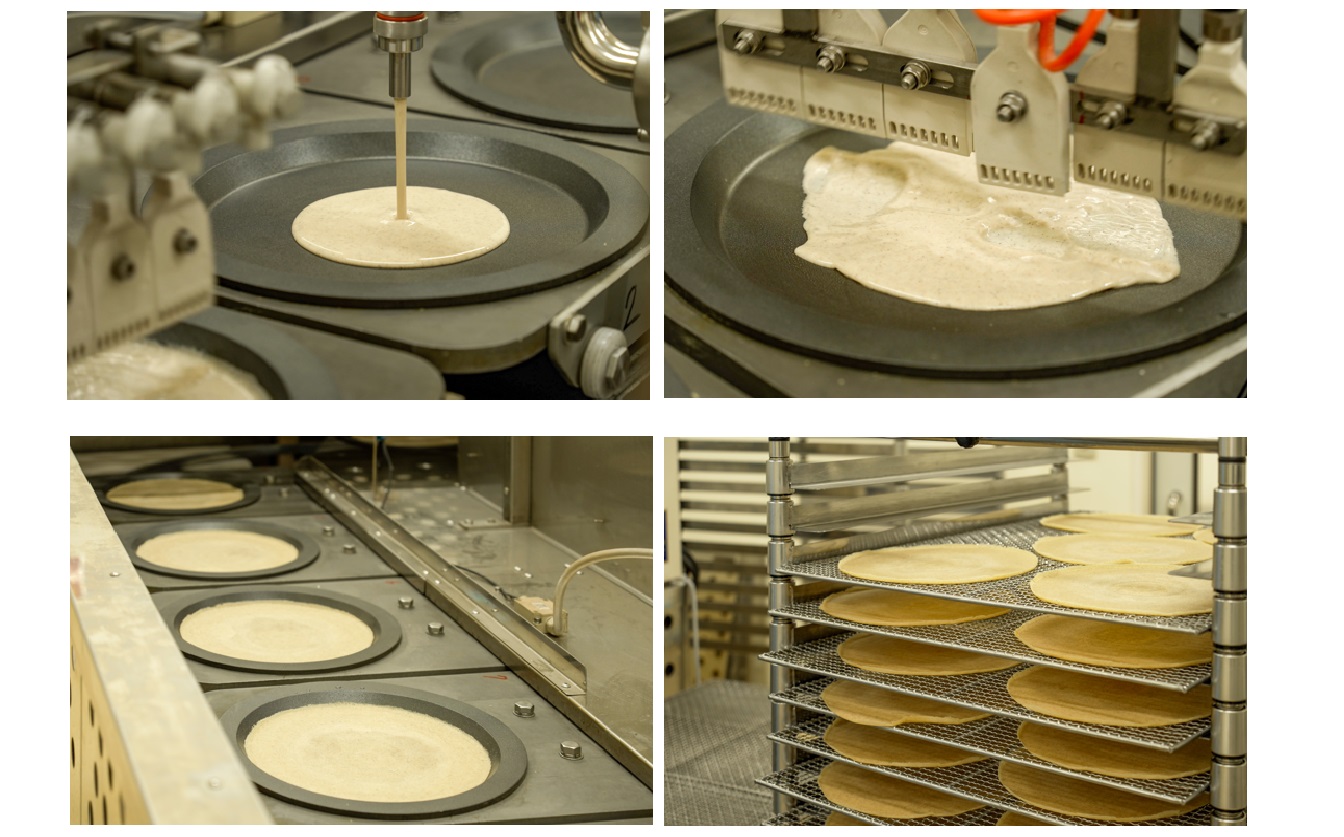 冷凍ガレットの製造